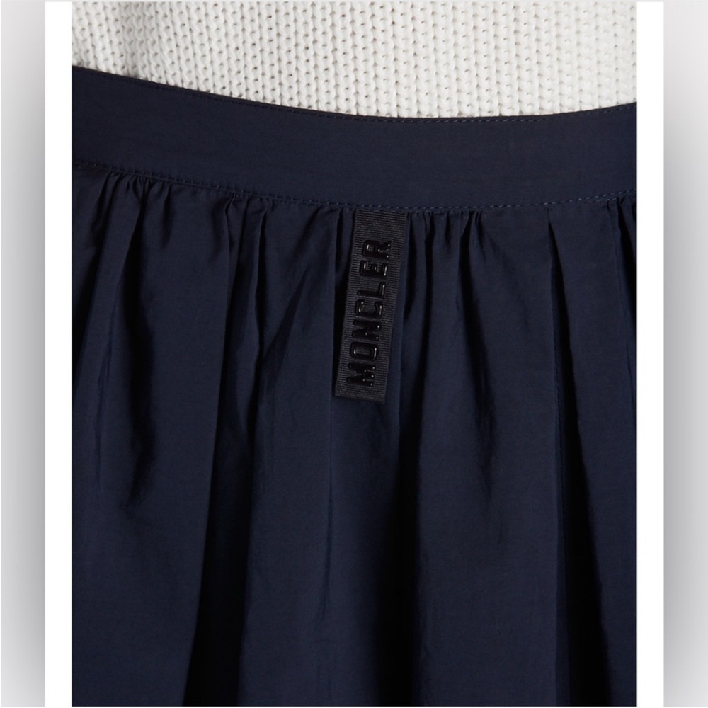 Moncler Navy Skater Skirt - Picture 3 of 4